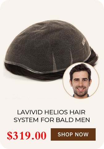 LAVIVID HELIOS HAIR SYSTEM FOR BALD MEN