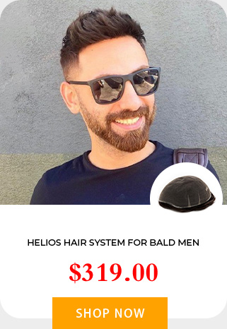HELIOS HAIR SYSTEM FOR BALD MEN