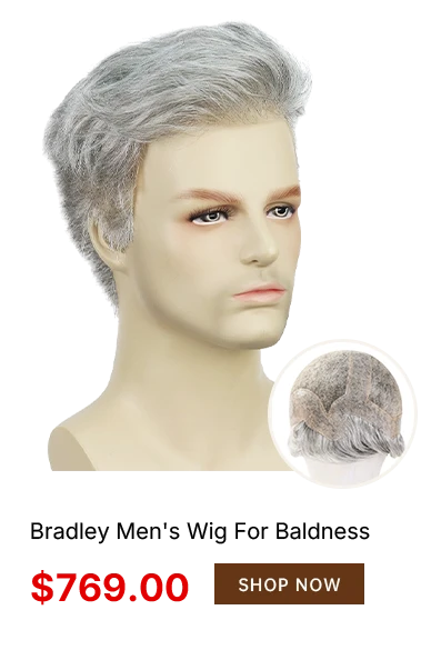 BRADLEY MEN'S WIG FOR BALDNESS